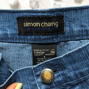 Simon Chang bootled pants